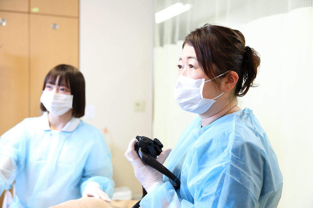 お腹の張りの検査・治療