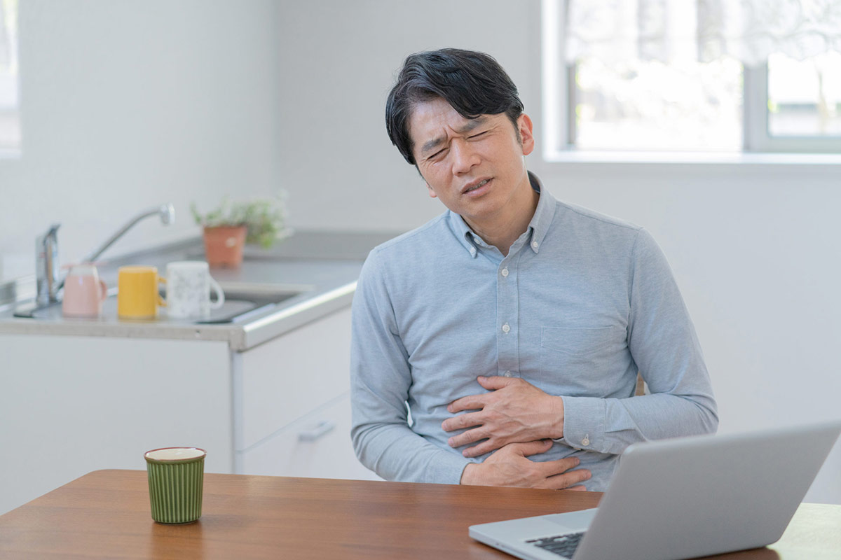みぞおち周辺の痛み