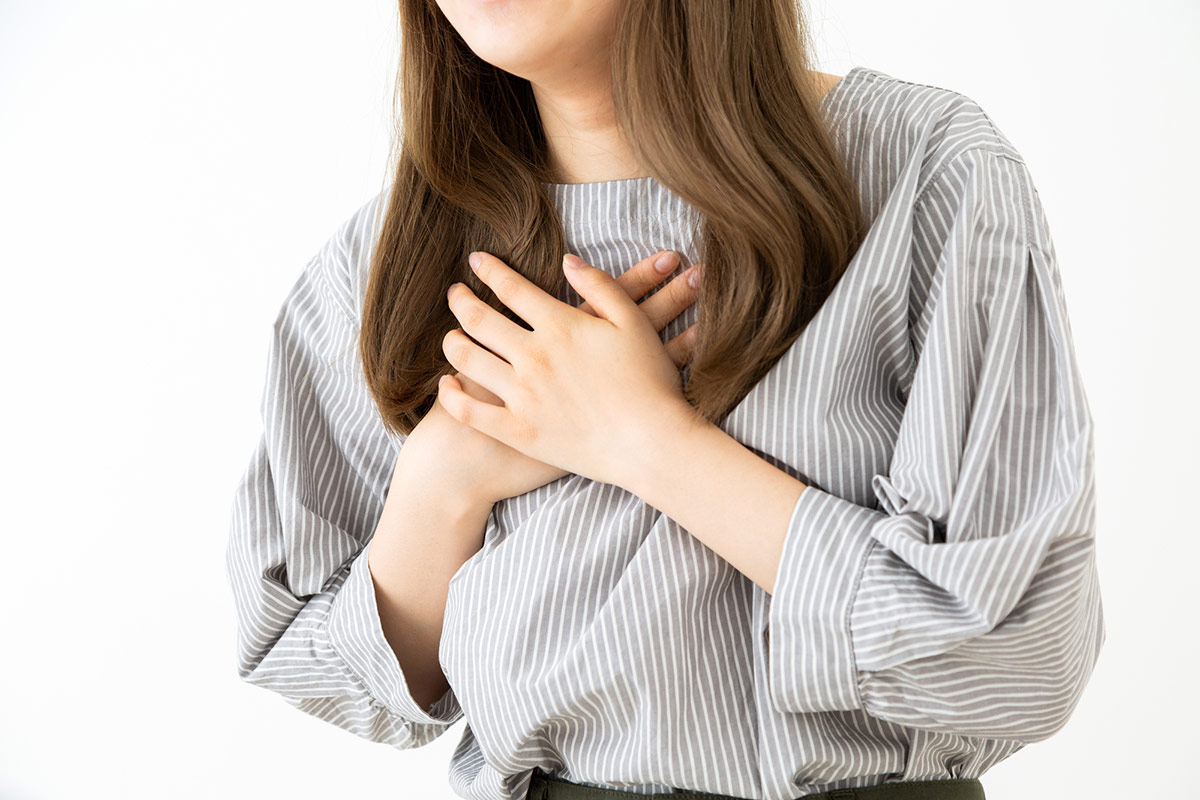 早期には自覚症状が無く、進行して初めて症状が現れます